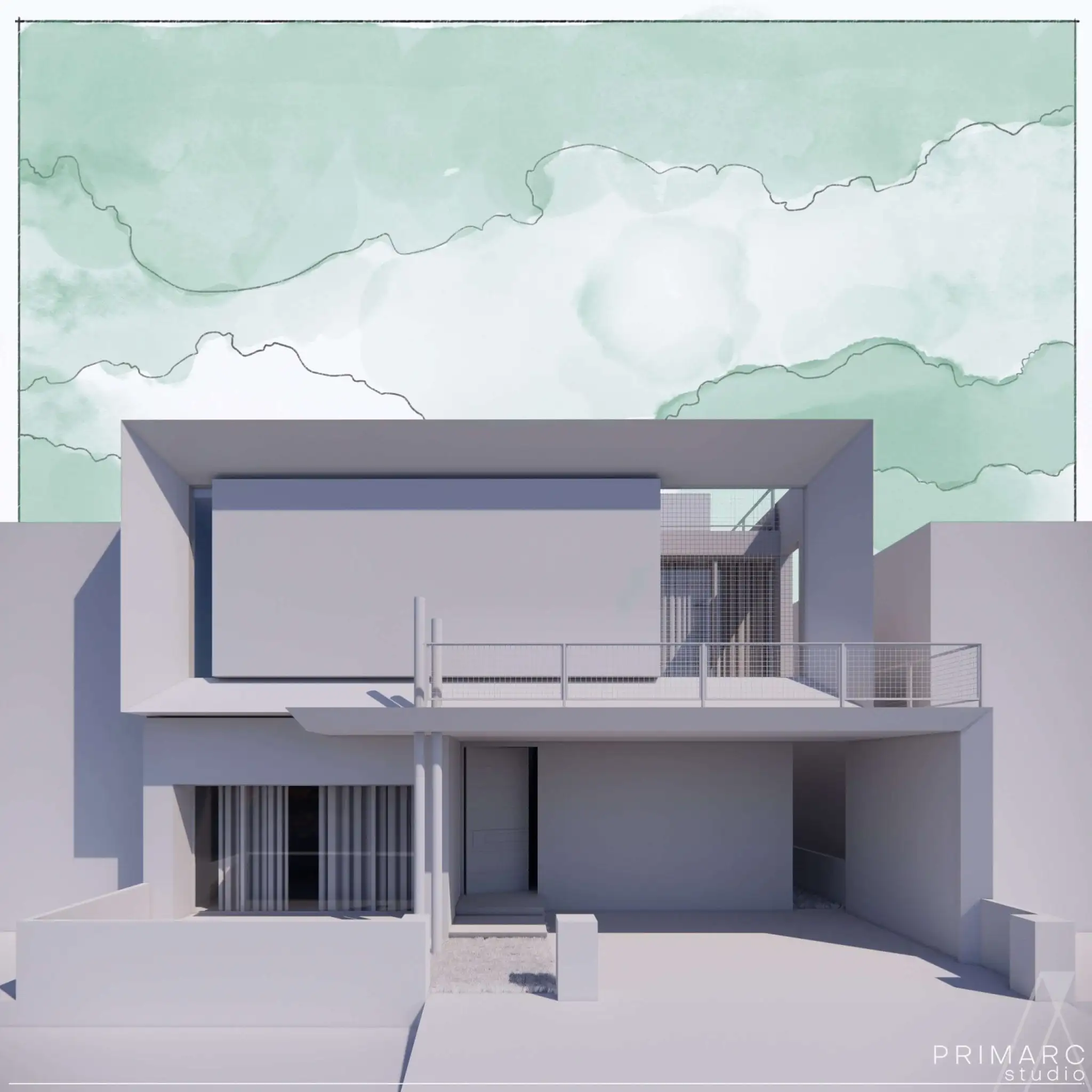 14 Marla house design with modern exterior house design